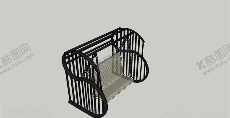 编号：39699109151321306032【酷图网】源文件下载-SU秋千