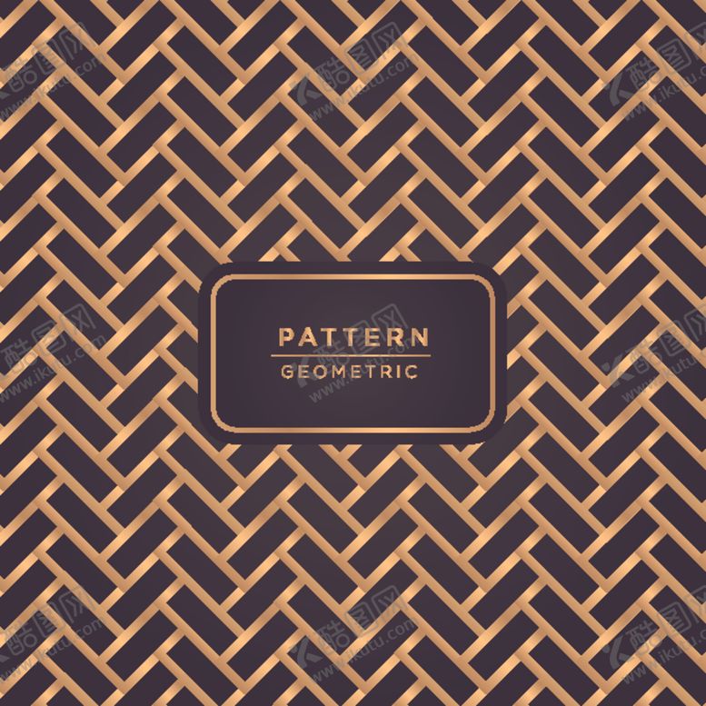 编号：37285310132145532436【酷图网】源文件下载-金色连续花纹