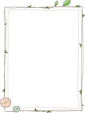 卡通边框