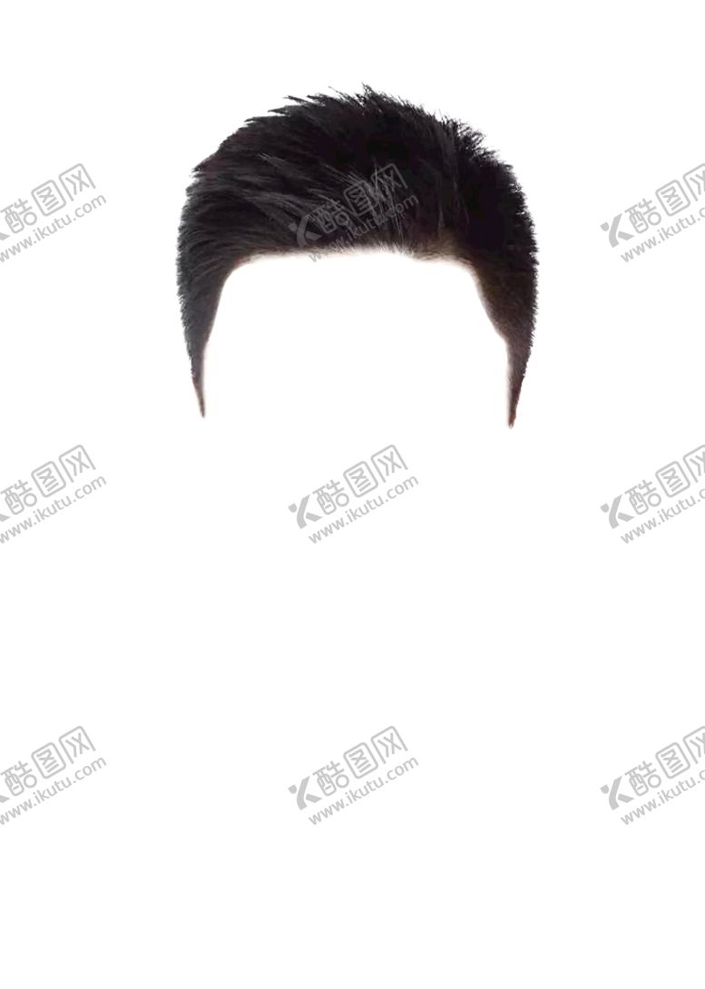 编号：39421809141337457963【酷图网】源文件下载-男生发型素材头发模板短发