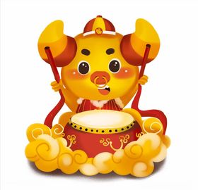 卡通牛
