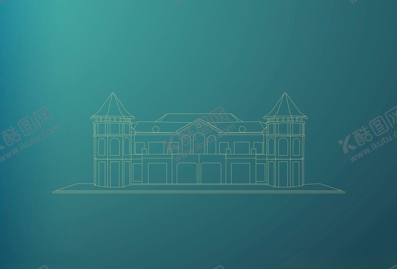 编号：40065509291350487722【酷图网】源文件下载-线条欧式会所