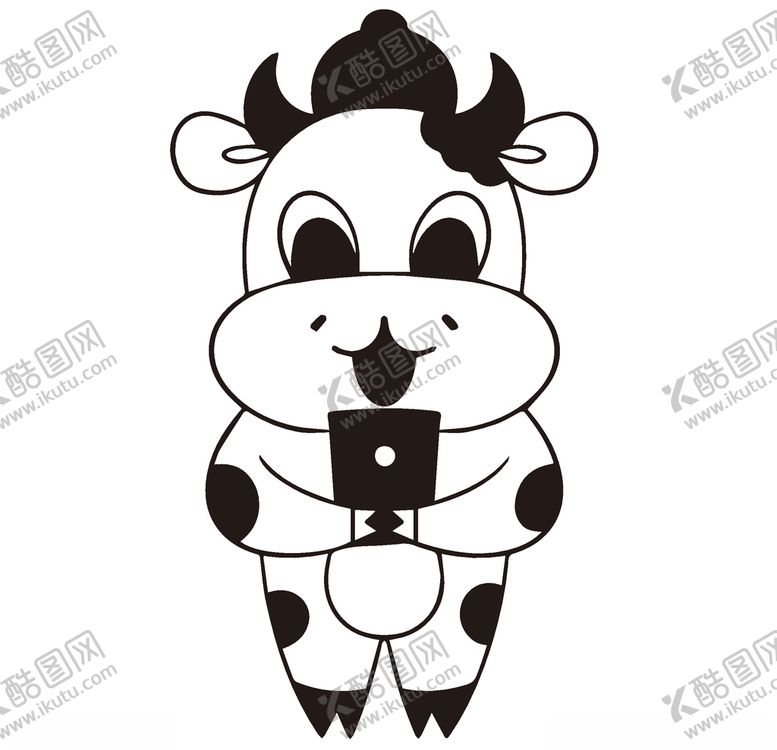 编号：75157604130222497659【酷图网】源文件下载-卡通牛