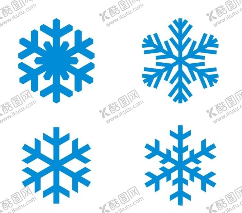 编号：28022205121848022794【酷图网】源文件下载-各种矢量雪花