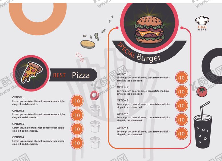 编号：74005211021428035685【酷图网】源文件下载-汉堡菜单