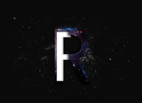 透明字体艺术字水珠立体字