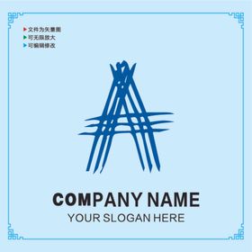 英文LOGO图片科技logo企业标志设计房地产圆形logo