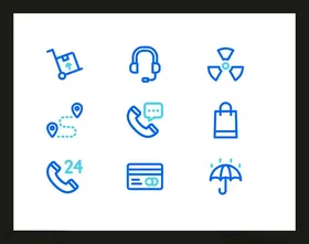 网站UI图标手机APP