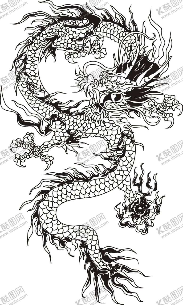 编号：55560604210144316216【酷图网】源文件下载-中国风金色龙元素