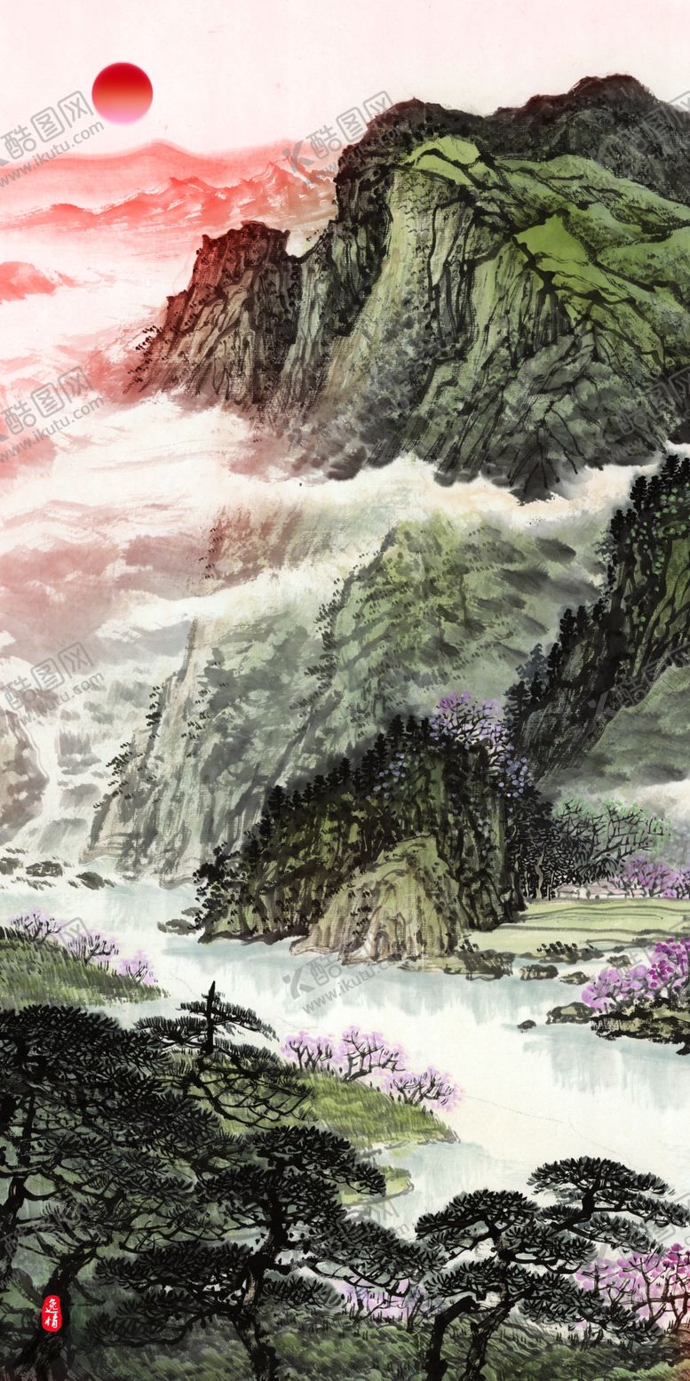编号：47987810030127039004【酷图网】源文件下载-水墨山水