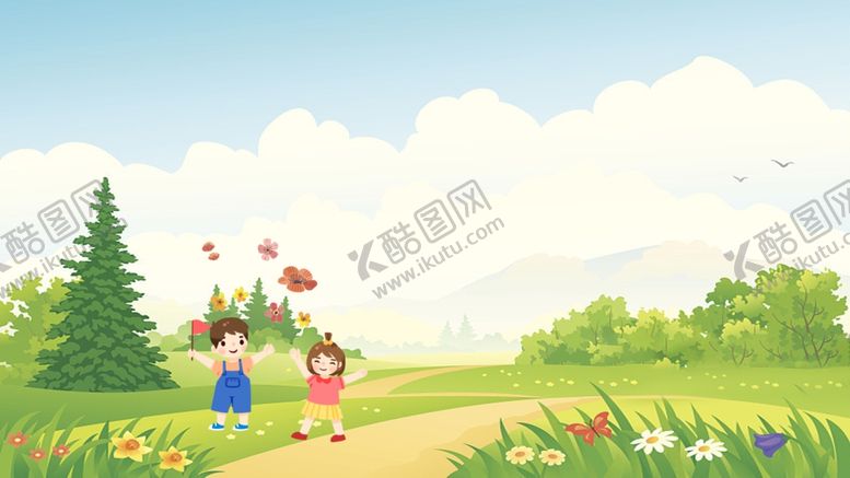 编号：76834510152239149472【酷图网】源文件下载-春游郊游