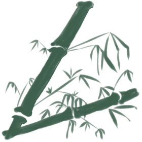水墨竹子
