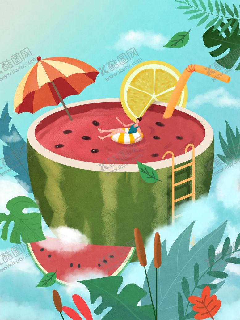 编号：17175407031238581102【酷图网】源文件下载-水果插画