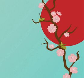 樱花插图