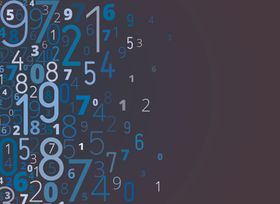蓝色字体科技艺术字设计金星素材