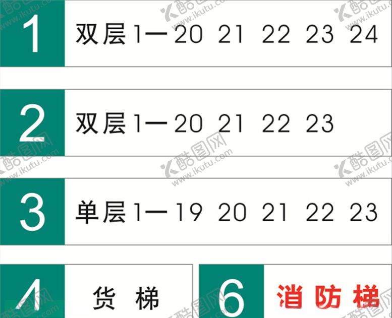 编号：15442310062334136639【酷图网】源文件下载-电梯提示牌