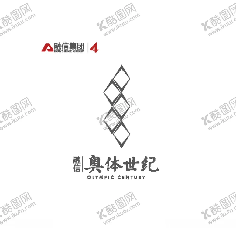 编号：87141306170624412813【酷图网】源文件下载-融信集团奥体世纪LOGO