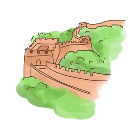 长城插画