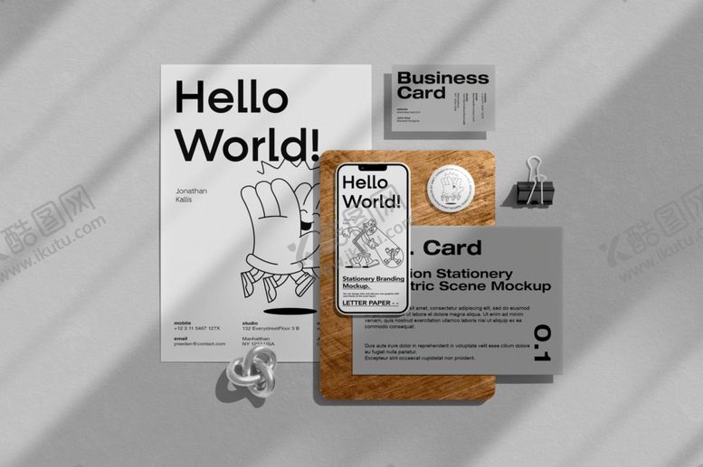 编号：70992212101833539753【酷图网】源文件下载-办公用品样机