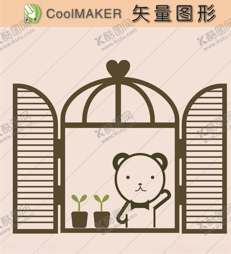 编号：98230010151810297869【酷图网】源文件下载-卡通画卡通素材矢量动物