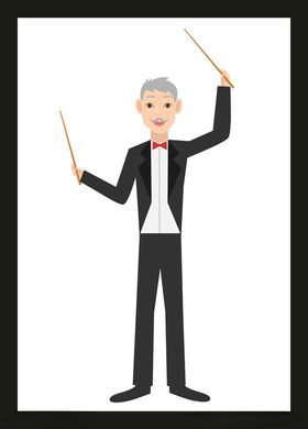 手绘男人男孩卡通动画动画