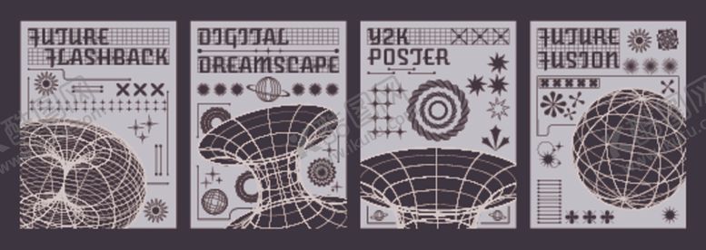 编号：91299004010926475617【酷图网】源文件下载-复古风格星座主题装饰画