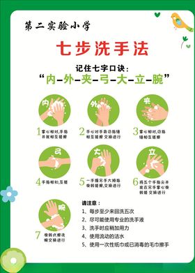 七步洗手法