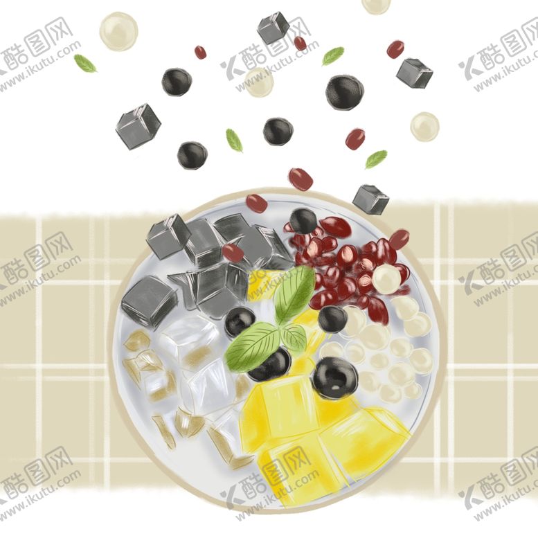 编号：76361802121556031031【酷图网】源文件下载-祛火龟苓膏