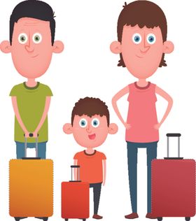 游客旅人观光人