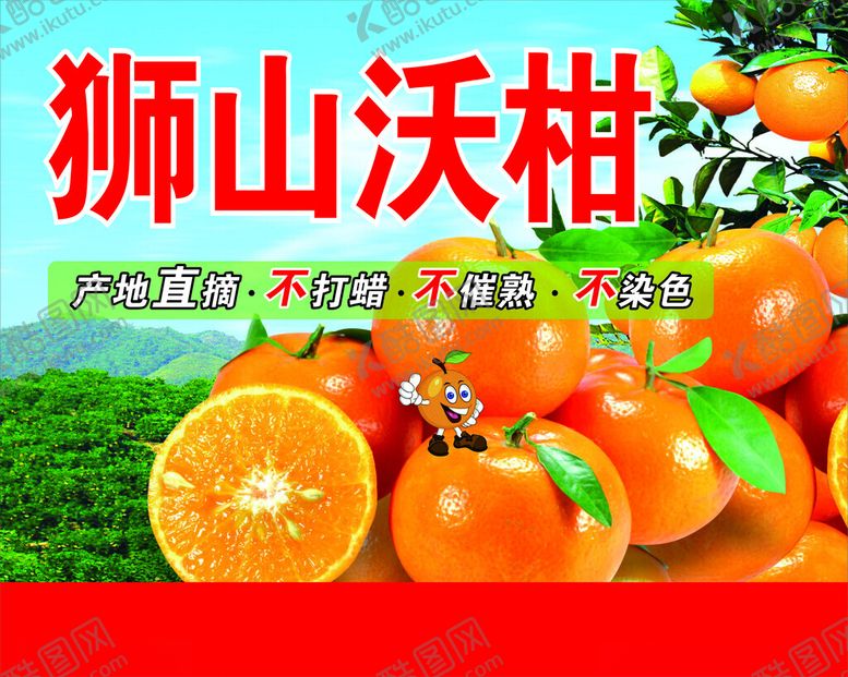 编号：34606502090659095307【酷图网】源文件下载-沃柑海报