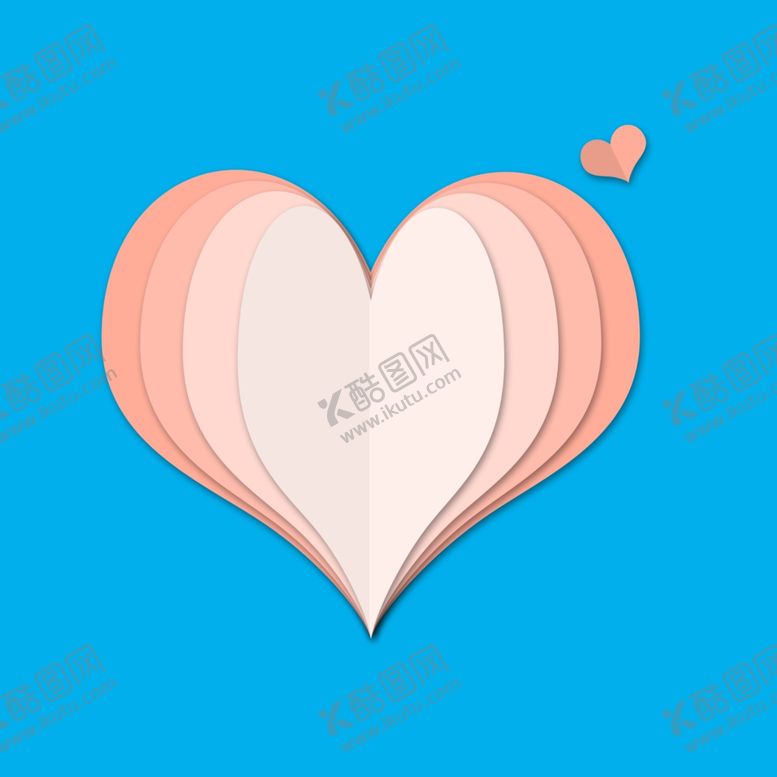 编号：51145110281338552214【酷图网】源文件下载-精致爱心剪纸装饰元素