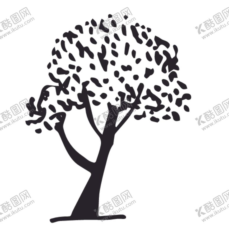 编号：62921710042317586865【酷图网】源文件下载-植物树木剪影