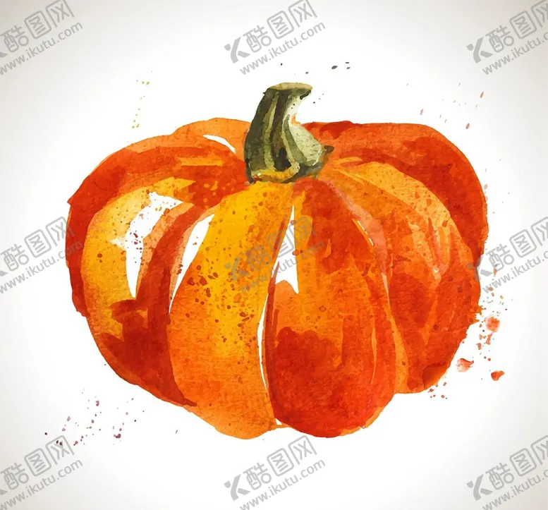 编号：16307902081842039410【酷图网】源文件下载-南瓜水彩