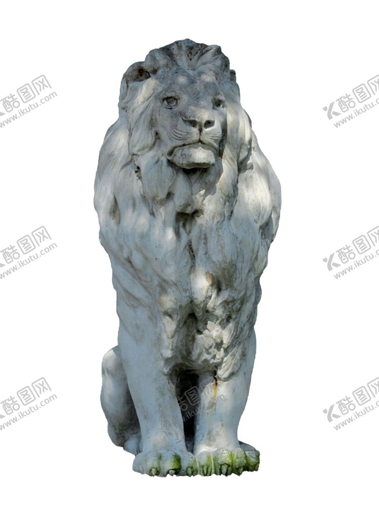 编号：91441406171121187682【酷图网】源文件下载-狮子雕塑