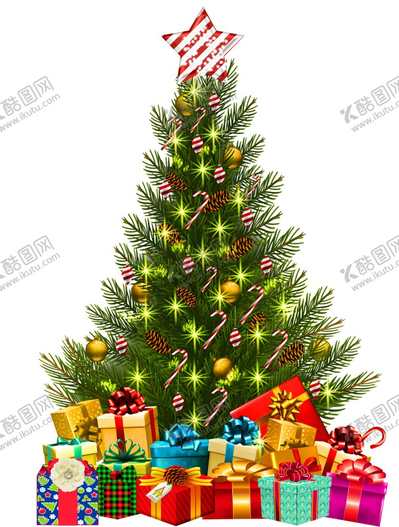 编号：72993409192119554268【酷图网】源文件下载-圣诞树