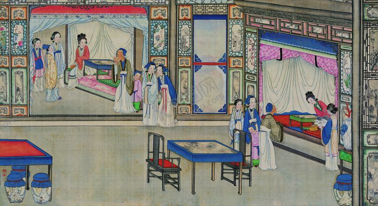 编号：69204509130325389318【酷图网】源文件下载-红楼梦  贾府宫廷