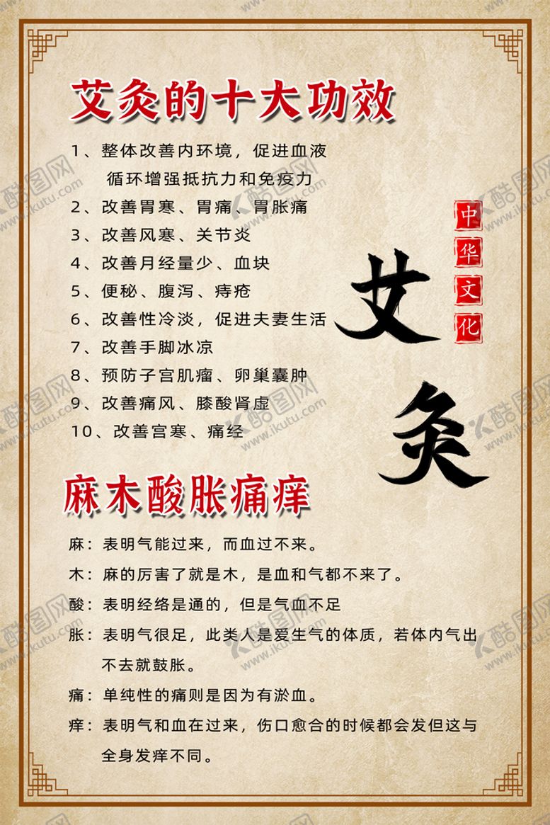编号：50721909170009545681【酷图网】源文件下载-艾灸养生 中医艾灸