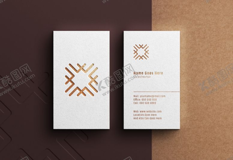 编号：37881009171104296099【酷图网】源文件下载-名片样机