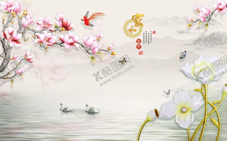 编号：64120606252122216812【酷图网】源文件下载-背景墙装饰画