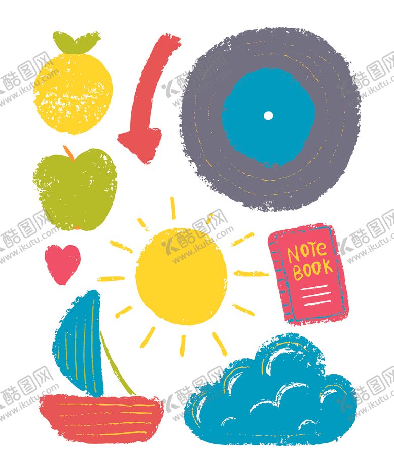 编号：19276609260017224763【酷图网】源文件下载-儿童卡通手绘