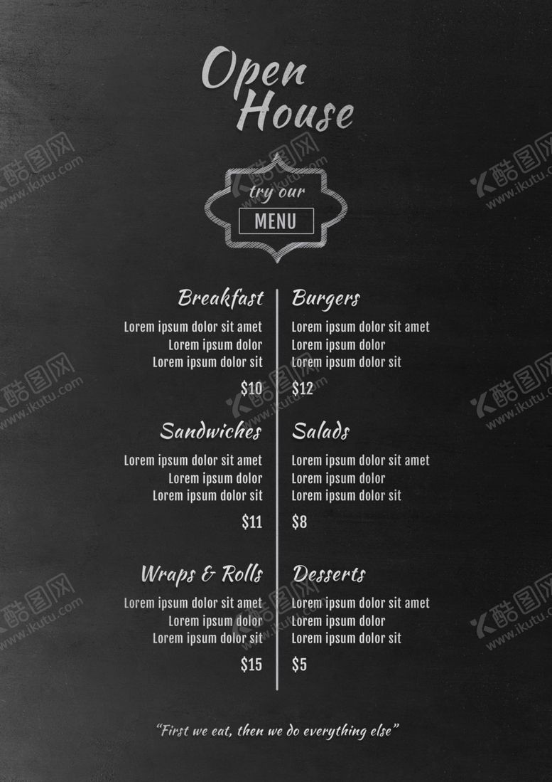 编号：34553410100855041193【酷图网】源文件下载-黑色调菜单