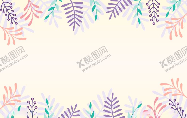 编号：12082910070140553273【酷图网】源文件下载-叶子背景