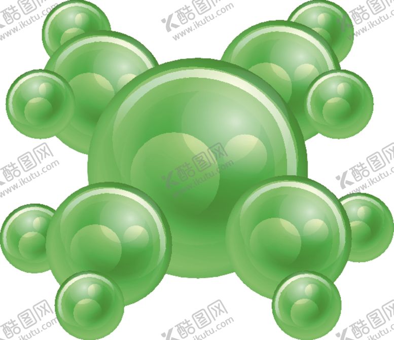 编号：73582109230419248644【酷图网】源文件下载-分子背景