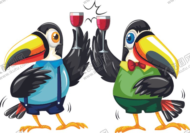 编号：10340809161037539423【酷图网】源文件下载-卡通鸟