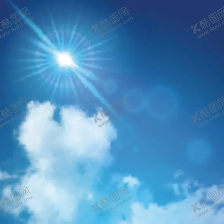 编号：76196306272312119816【酷图网】源文件下载-蓝色天空云朵云朵蓝天白云