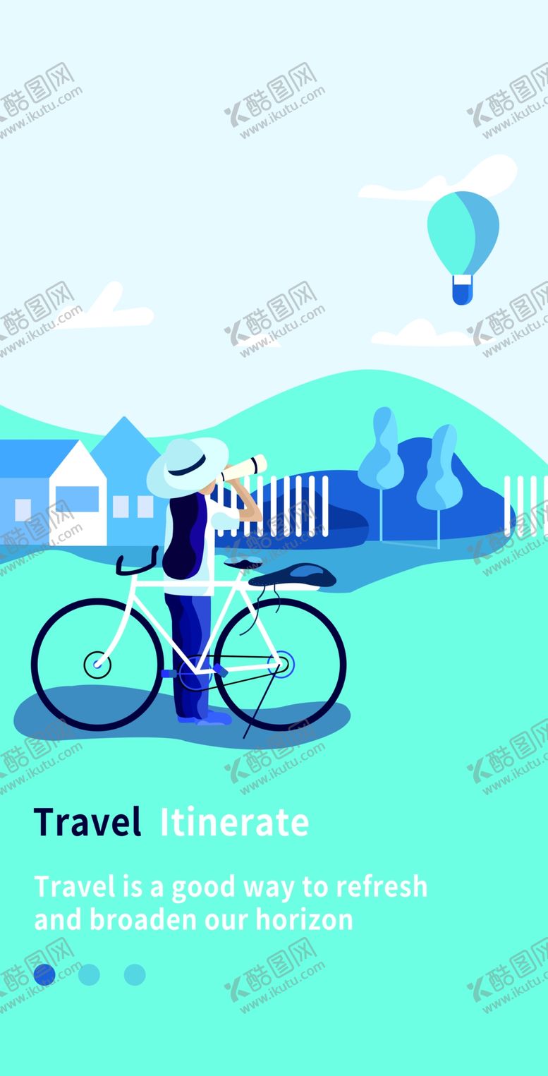 编号：93560806172005365398【酷图网】源文件下载-旅游扁平插画