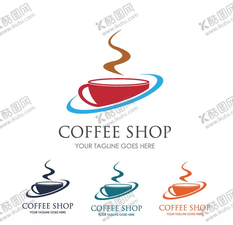 编号：75317009281727099969【酷图网】源文件下载-咖啡logo