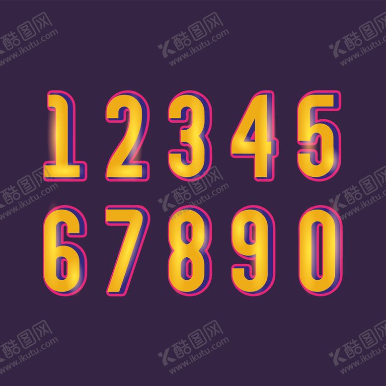 编号：28717205160637155517【酷图网】源文件下载-数字