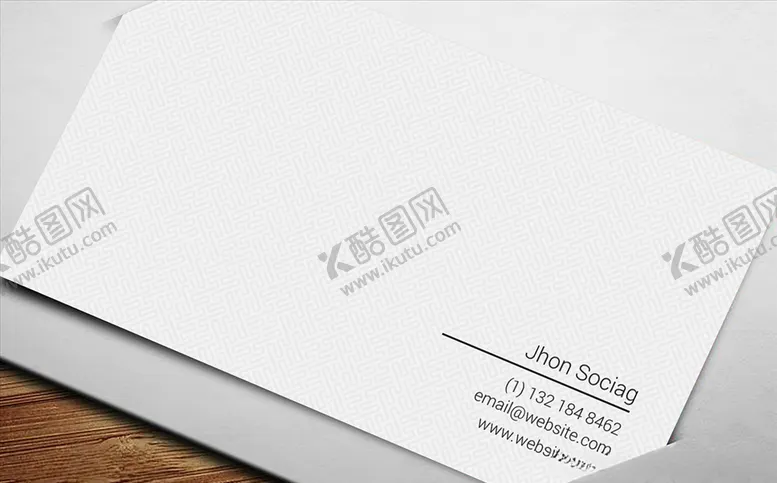 编号：10877906250631113845【酷图网】源文件下载-简约名片