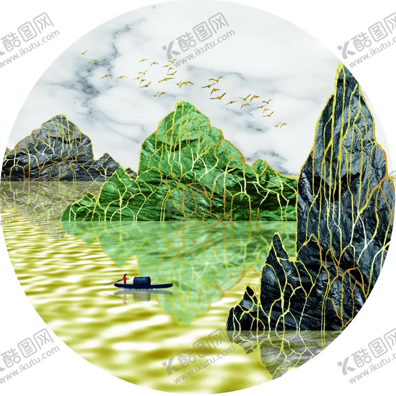 编号：76662206261221034441【酷图网】源文件下载-轻奢装饰画